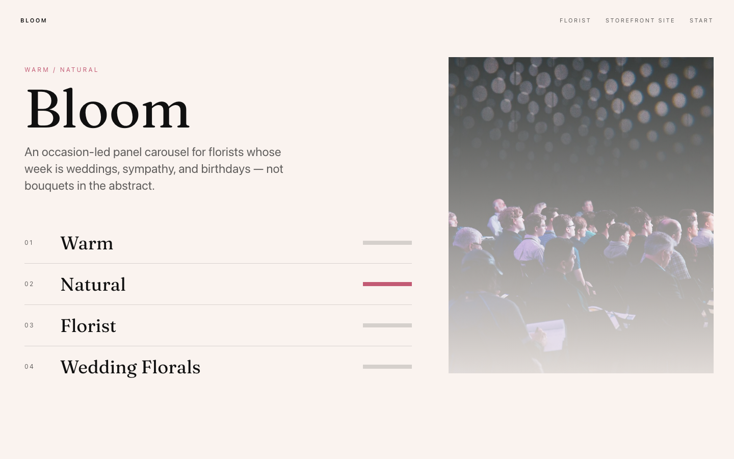 Bloom preview
